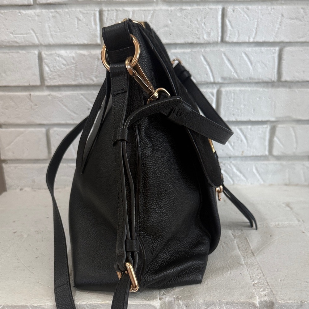 See By Chloe Black and Gold Shoulder Bag Large - Picture 5 of 6
